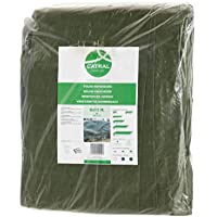 Toldo reforzado gramaje 120 grs- 3 x 2 m- color verde - Catral 560101